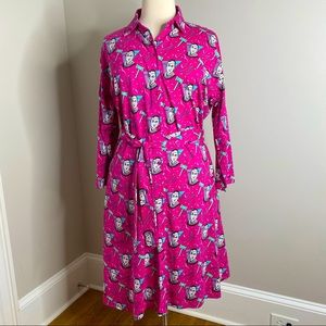 SVAHA RUTH BADER GINSBURG SHIRT DRESS - Size 4x